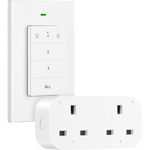 Does Not Apply Remote Plug Socket Uk, 13a/3120w Heavy Duty Wireless Light Switch, 30m/100ft Lon Does Not Apply Remote Plug Socket Uk, 13a/3120w Heavy Duty Wireless Light Switch, 30m/100ft Lon