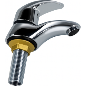 Evg Derwen Basin Tap Pair Chrome Lever Handles Modern Design Evg Derwen Basin Tap Pair Chrome Lever Handles Modern Design