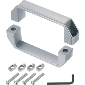 Does Not Apply 2 Pack Rectangular Pull Handle, 120mm/4.7\" Hole Center Aluminium Alloy Door Hand Does Not Apply 2 Pack Rectangular Pull Handle, 120mm/4.7\" Hole Center Aluminium Alloy Door Hand