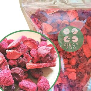 Zingy Zoo Freeze Dried Fruit Red Mix Xxl 500g Pure Mix Of Freeze Dried Strawberries, Fr Zingy Zoo Freeze Dried Fruit Red Mix Xxl 500g Pure Mix Of Freeze Dried Strawberries, Fr