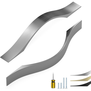 Does Not Apply 10 Pack, 7.5 Inch(192mm), Brushed Satin Nickel, Cabinet Pulls Cabinet Hardware K Does Not Apply 10 Pack, 7.5 Inch(192mm), Brushed Satin Nickel, Cabinet Pulls Cabinet Hardware K