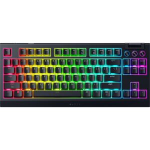 Razer Blackwidow V4 Tenkeyless Hyperspeed Wireless Hot-Swappable Gaming Keyboard Razer Blackwidow V4 Tenkeyless Hyperspeed Wireless Hot-Swappable Gaming Keyboard