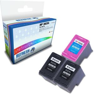 Refresh Cartridges Everyday Value Pack 3x 302xl Ink Compatible With Hp Printers Refresh Cartridges Everyday Value Pack 3x 302xl Ink Compatible With Hp Printers