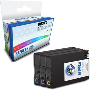 Refresh Cartridges C/m/y Colour Value Pack 3x 963xl Ink For Hp Printers Refresh Cartridges C/m/y Colour Value Pack 3x 963xl Ink For Hp Printers