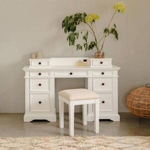 Statement Furniture White Dressing Table 9 Drawers Vanity Home Office Desk Gainsborough Furniture Statement Furniture White Dressing Table 9 Drawers Vanity Home Office Desk Gainsborough Furniture