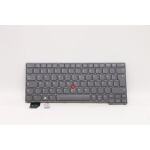 Lenovo Thinkpad X13 2 Keyboard German Grey Backlit 5n21a21968 Lenovo Thinkpad X13 2 Keyboard German Grey Backlit 5n21a21968