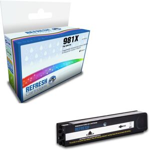 Refresh Cartridges Replacement Black 981x Ink Compatible With Hp Printers Refresh Cartridges Replacement Black 981x Ink Compatible With Hp Printers