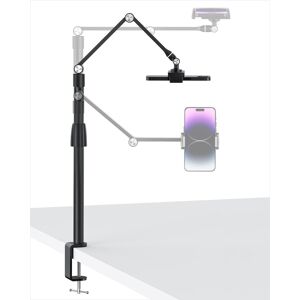 Viozon Tablet Phone Overhead Stand Height & 360 Degree Angle Adjustable Aluminum Viozon Tablet Phone Overhead Stand Height & 360 Degree Angle Adjustable Aluminum