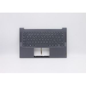 Lenovo Yoga 7-14iil05 Keyboard Palmrest Top Cover Czech Grey 5cb0x55866 Lenovo Yoga 7-14iil05 Keyboard Palmrest Top Cover Czech Grey 5cb0x55866