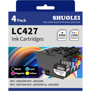 Does Not Apply Lc427 Ink Cartridges Compatible With Brother Lc427 Lc-427 Xl Inkjet Cartridges M Does Not Apply Lc427 Ink Cartridges Compatible With Brother Lc427 Lc-427 Xl Inkjet Cartridges M