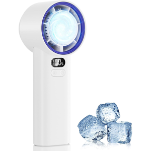 Does Not Apply 5200mah Portable Handheld Turbo Fan, 13000rpm Powerful Cooling Ice Fan, Mini Han Does Not Apply 5200mah Portable Handheld Turbo Fan, 13000rpm Powerful Cooling Ice Fan, Mini Han