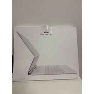 Apple Magic Keyboard - UK White - For iPad Pro 12.9" (2021) - Wireless Apple Magic Keyboard - UK White - For iPad Pro 12.9" (2021) - Wireless