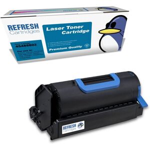 Refresh Cartridges Black 45488802 Toner Compatible With Oki Printers Refresh Cartridges Black 45488802 Toner Compatible With Oki Printers