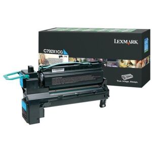 Genuine Lexmark C792x1cg Cyan Toner Cartridge Open Genuine Lexmark C792x1cg Cyan Toner Cartridge Open