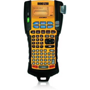 Dymo Rhino 5200 Abc Thermal Transfer 180 X 180 Dpi 10 Mm/sec Black Yellow Dymo Rhino 5200 Abc Thermal Transfer 180 X 180 Dpi 10 Mm/sec Black Yellow
