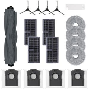 3x(For X30 Ultra,L10s Pro Ultra Vacuum Cleaner Main Side Brush Hepa Mop6306 3x(For X30 Ultra,L10s Pro Ultra Vacuum Cleaner Main Side Brush Hepa Mop6306