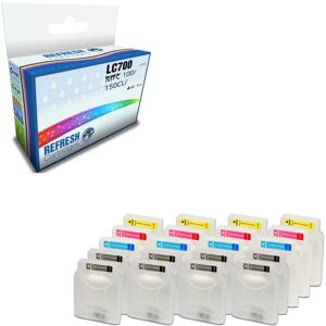 Refresh Cartridges Saver Pack 20x Lc700 Ink Compatible With Brother Printers Refresh Cartridges Saver Pack 20x Lc700 Ink Compatible With Brother Printers
