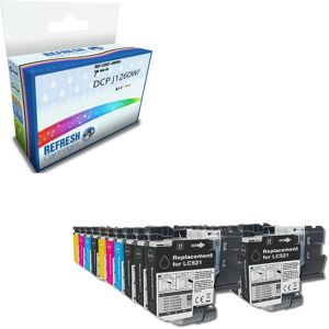 Refresh Cartridges Value Pack Lc521 Ink Compatible With Brother Printers Refresh Cartridges Value Pack Lc521 Ink Compatible With Brother Printers