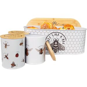 Home Kitchen Pets Bumble Bee Bread Bin Set – Tea Coffee Sugar Storage – Gift For Bee Lovers Kitche Home Kitchen Pets Bumble Bee Bread Bin Set – Tea Coffee Sugar Storage – Gift For Bee Lovers Kitche
