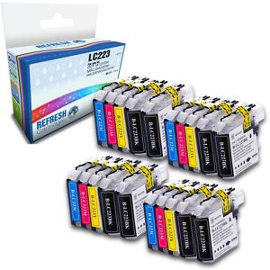 Refresh Cartridges Saver Pack 20x Lc223 Ink Compatible With Brother Printers Refresh Cartridges Saver Pack 20x Lc223 Ink Compatible With Brother Printers