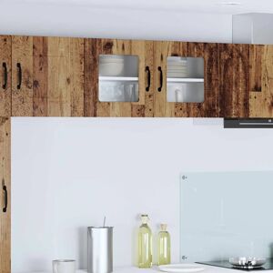 Kitchen Wall Cabinet Old Wood 80 X 31 X 40 Cm Engineered Wood Vidaxl Kitchen Wall Cabinet Old Wood 80 X 31 X 40 Cm Engineered Wood Vidaxl