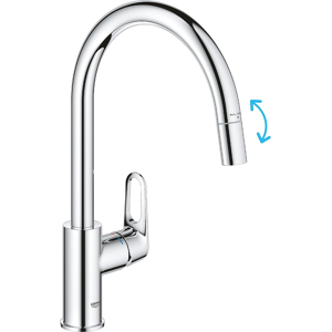 Does Not Apply Start Flow Quickfix - Extenable Kitchen Mixer Tap With Pull-Out Function (High C Does Not Apply Start Flow Quickfix - Extenable Kitchen Mixer Tap With Pull-Out Function (High C
