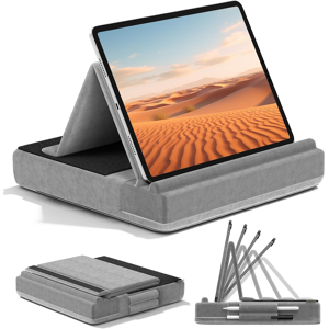 Kdd Tablet Pillow Stand, Multi-Angle Viewing Ipad Holder For Lap, Bed And Desk, Kdd Tablet Pillow Stand, Multi-Angle Viewing Ipad Holder For Lap, Bed And Desk,