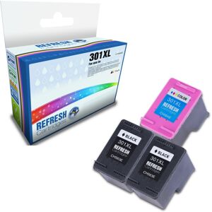 Refresh Cartridges Everyday Value Pack 3x 301xl Ink Compatible With Hp Printers Refresh Cartridges Everyday Value Pack 3x 301xl Ink Compatible With Hp Printers