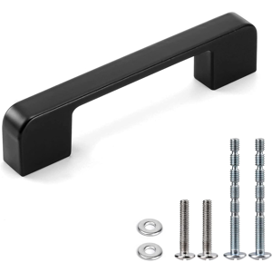 Does Not Apply 10pcs Black Drawer Handles Aluminum Alloy Kitchen Cupboard 96mm (3.7 Inch) Cabin Does Not Apply 10pcs Black Drawer Handles Aluminum Alloy Kitchen Cupboard 96mm (3.7 Inch) Cabin