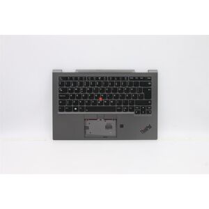 Lenovo Thinkpad X1 5th Gen Keyboard Palmrest Top Cover Iron Grey 5m10z37196 Lenovo Thinkpad X1 5th Gen Keyboard Palmrest Top Cover Iron Grey 5m10z37196