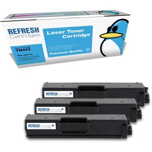 Refresh Cartridges 3 Colour Pack Tn423 Toners Compatible With Brother Printers Refresh Cartridges 3 Colour Pack Tn423 Toners Compatible With Brother Printers
