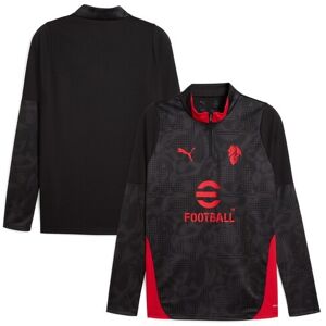 Ac Milan Puma Football Training Sweatshirt Men'S Black Ac Milan Puma Football Training Sweatshirt Men'S Black