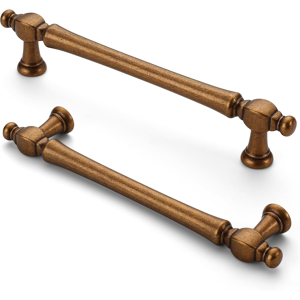 Does Not Apply Vintage Cabinet Handles - Pack Of 10, 128mm Antique Brass Pulls For Kitchen Cabi Does Not Apply Vintage Cabinet Handles - Pack Of 10, 128mm Antique Brass Pulls For Kitchen Cabi