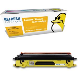 Refresh Cartridges Yellow Tn130y Toner Compatible With Brother Printers Refresh Cartridges Yellow Tn130y Toner Compatible With Brother Printers
