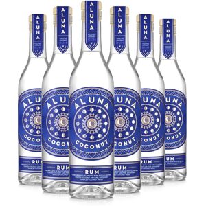 Aluna Coconut Rum - 37.5% Abv - 6 X 50cl - Award-Winning, Vegan & Gluten-Free Aluna Coconut Rum - 37.5% Abv - 6 X 50cl - Award-Winning, Vegan & Gluten-Free