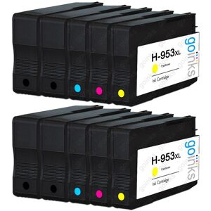 HP 953 XL Series - Multi-Color Ink Cartridges Set (10 pcs) HP 953 XL Series - Multi-Color Ink Cartridges Set (10 pcs)