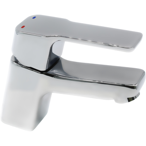 Evg S12 Square Slim Mono Basin Mixer Tap Chrome Evg S12 Square Slim Mono Basin Mixer Tap Chrome