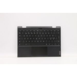 Lenovo 300e 2nd Gen Palmrest Cover Touchpad Keyboard Nordic Black 5cb1e21639 Lenovo 300e 2nd Gen Palmrest Cover Touchpad Keyboard Nordic Black 5cb1e21639