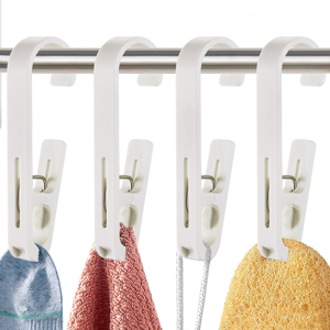 Does Not Apply Pack Of 4 Laundry Hooks With Clips, Clothes Hanger Clips For Socks, Boots, Bras, Does Not Apply Pack Of 4 Laundry Hooks With Clips, Clothes Hanger Clips For Socks, Boots, Bras,