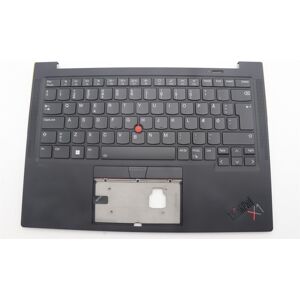 Lenovo Thinkpad X1 10th Gen Palmrest Cover Keyboard Danish Black 5m11h44137 Lenovo Thinkpad X1 10th Gen Palmrest Cover Keyboard Danish Black 5m11h44137