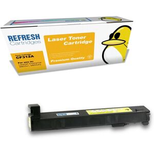 Refresh Cartridges Replacement Yellow Cf312a Toner Compatible With Hp Printers Refresh Cartridges Replacement Yellow Cf312a Toner Compatible With Hp Printers