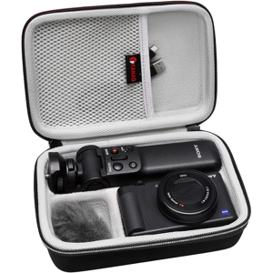 Does Not Apply Hard Case For Sony Vlog Camera Zv-1 / Zv-1 Ii/zv-1f Digital Camera (Grey) Does Not Apply Hard Case For Sony Vlog Camera Zv-1 / Zv-1 Ii/zv-1f Digital Camera (Grey)