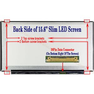 15.6\" Chimei N156hge-Eb1 Compatible Laptop Led Lcd Screen Edp Fhd Non-Ips 15.6\" Chimei N156hge-Eb1 Compatible Laptop Led Lcd Screen Edp Fhd Non-Ips