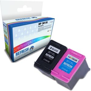Refresh Cartridges Basic Value Pack Hp 301xl Ink Compatible With Hp Printers Refresh Cartridges Basic Value Pack Hp 301xl Ink Compatible With Hp Printers