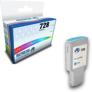 Refresh Cartridges Replacement Cyan 728 Ink Compatible With Hp Printers Refresh Cartridges Replacement Cyan 728 Ink Compatible With Hp Printers