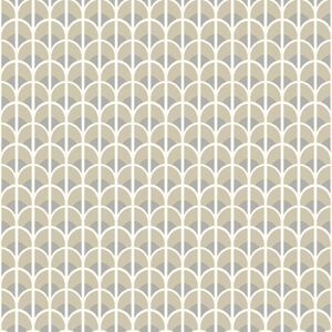 28866 - Italian Style Geometric Bronze Brown Bluecream Galerie Wallpaper 28866 - Italian Style Geometric Bronze Brown Bluecream Galerie Wallpaper