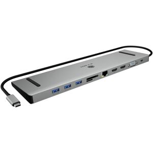 ICY BOX IB-DK2106a-CPD Docking Station - 11-in-1, 100W PD, Dual Monitors ICY BOX IB-DK2106a-CPD Docking Station - 11-in-1, 100W PD, Dual Monitors