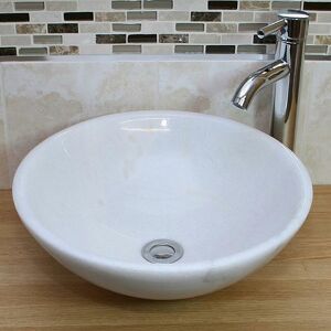 Bathrooms & More Store Marble White Bathroom Basin Bowl Sink Set Inc Mixer Tap & Pop Up Plug Bathrooms & More Store Marble White Bathroom Basin Bowl Sink Set Inc Mixer Tap & Pop Up Plug