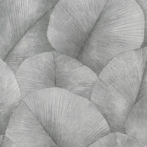 34508 - The New Design Book Tree Leaf Silver Grey Galerie Wallpaper 34508 - The New Design Book Tree Leaf Silver Grey Galerie Wallpaper