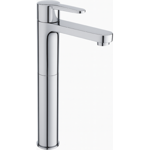 Evg Ecstasy Tall Mono Basin Mixer Chrome - Modern High-Rise Basin Tap Evg Ecstasy Tall Mono Basin Mixer Chrome - Modern High-Rise Basin Tap